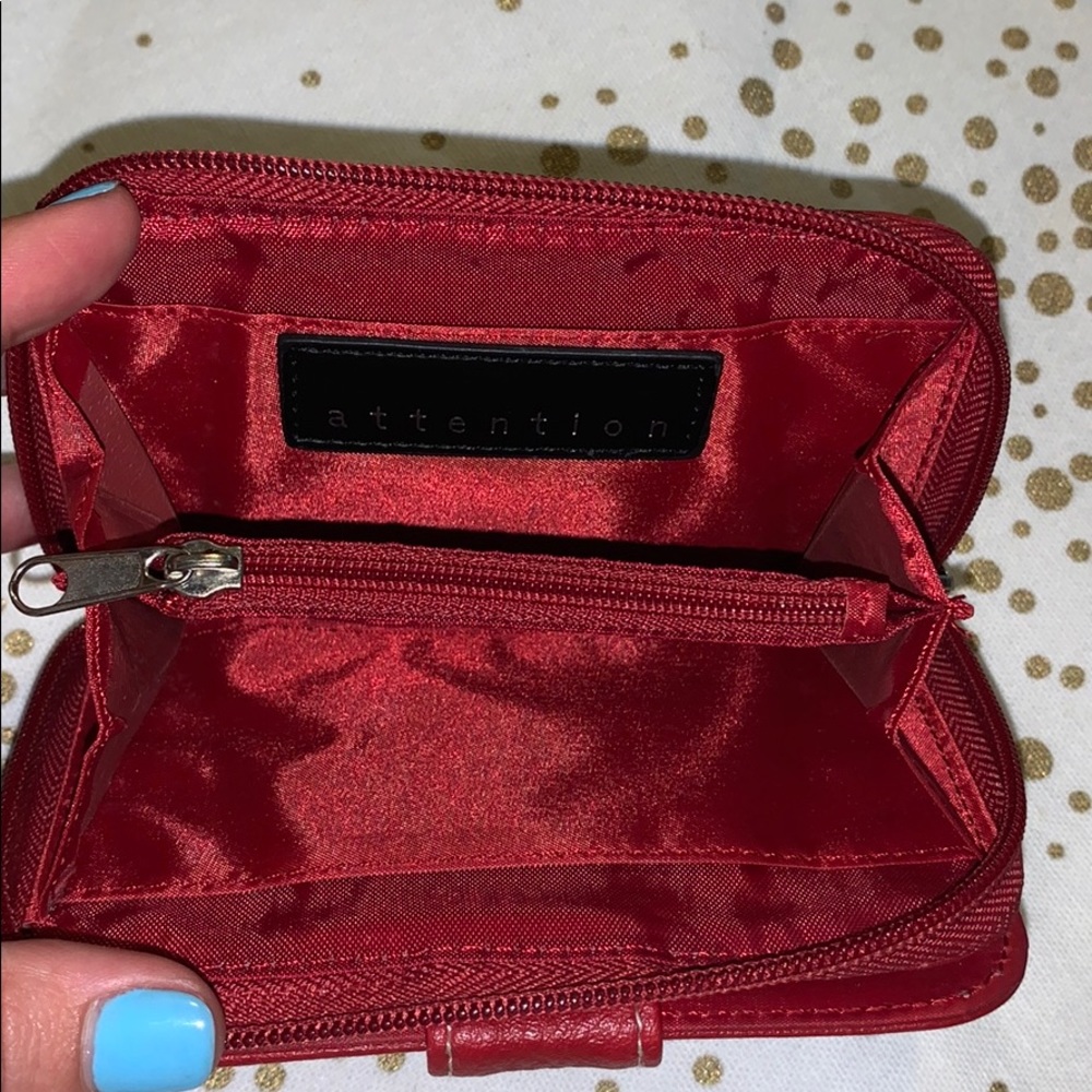 Attention Zebra Print Bifold Wallet - image 5